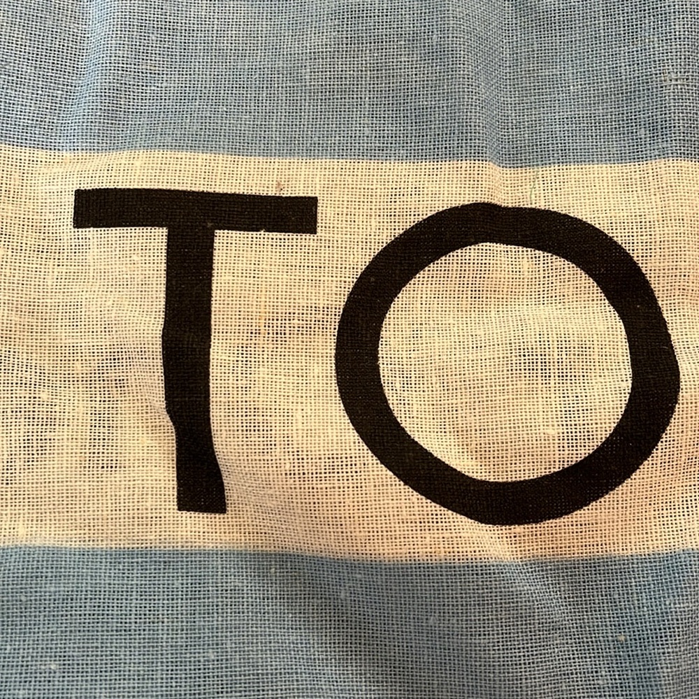 NWT TOMS shoes flag / storage bag - Picture 5 of 10